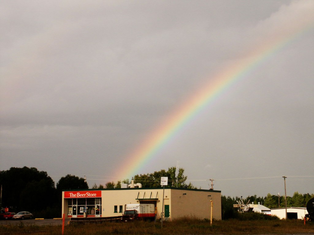 Beer Store at the end of the rainbow